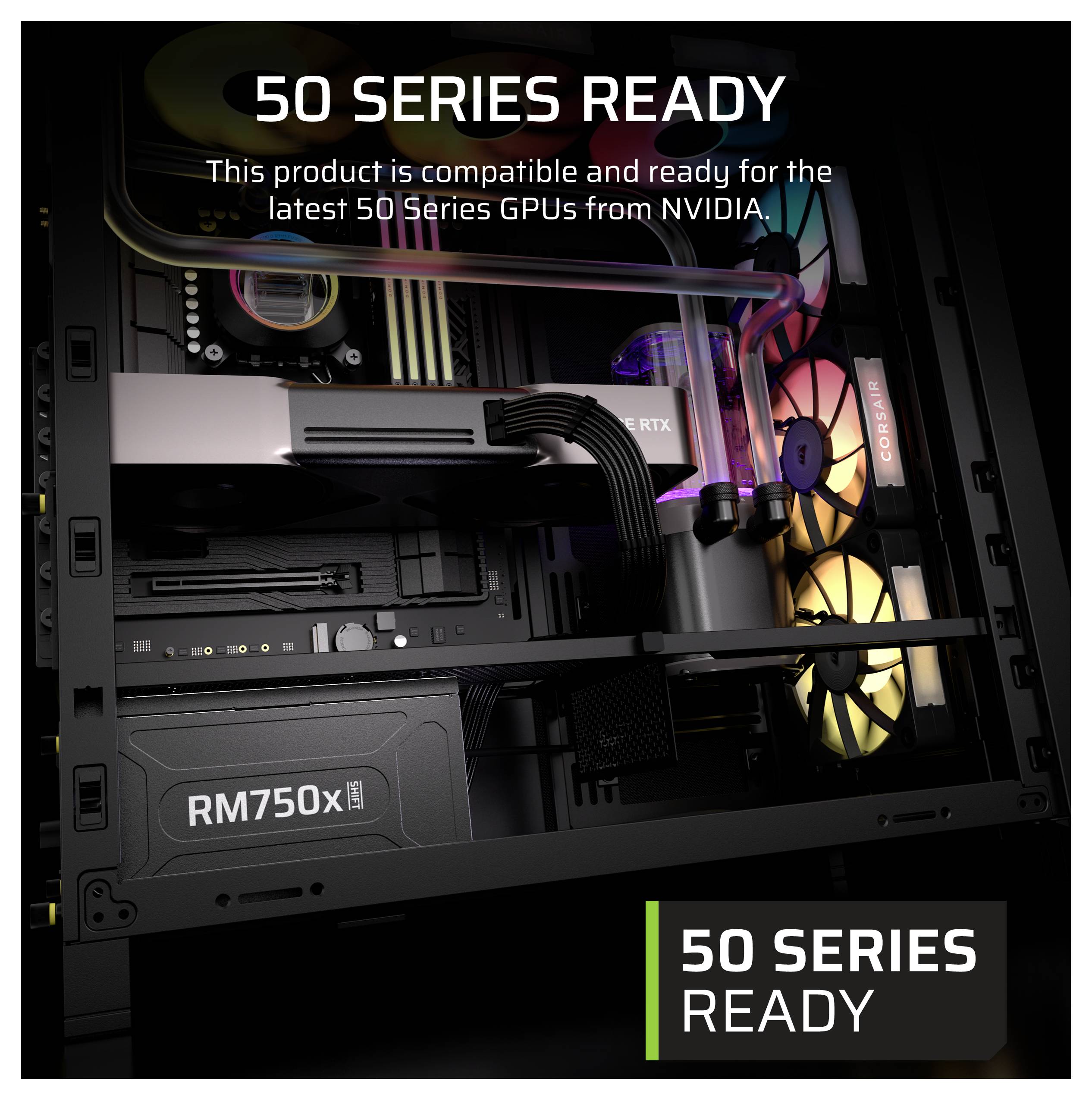 Corsair RM750x SHIFT PC Netzteil 750 W ATX 80PLUS® Gold
