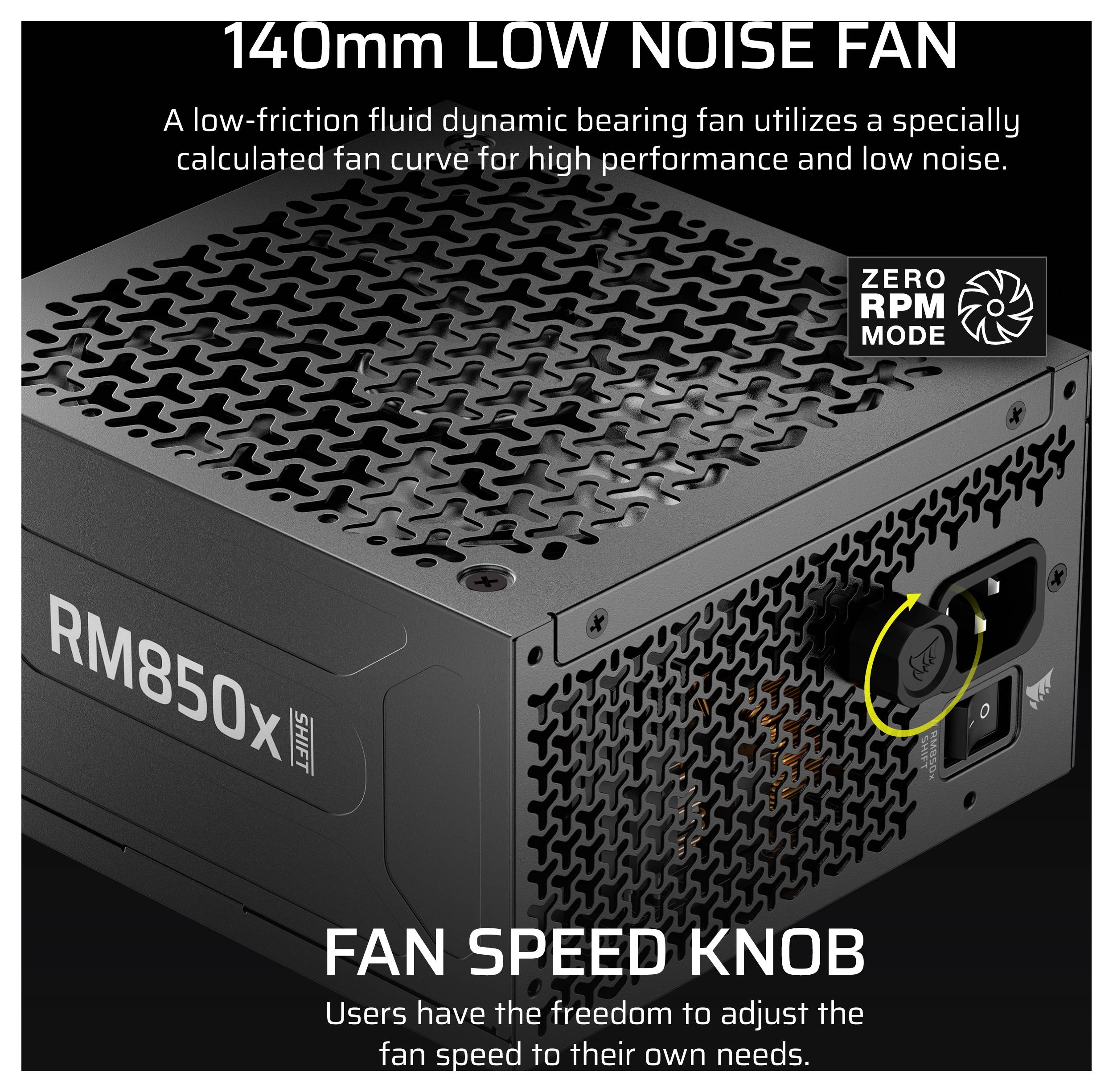 Corsair RM850x SHIFT PC Netzteil 850 W ATX 80PLUS® Gold