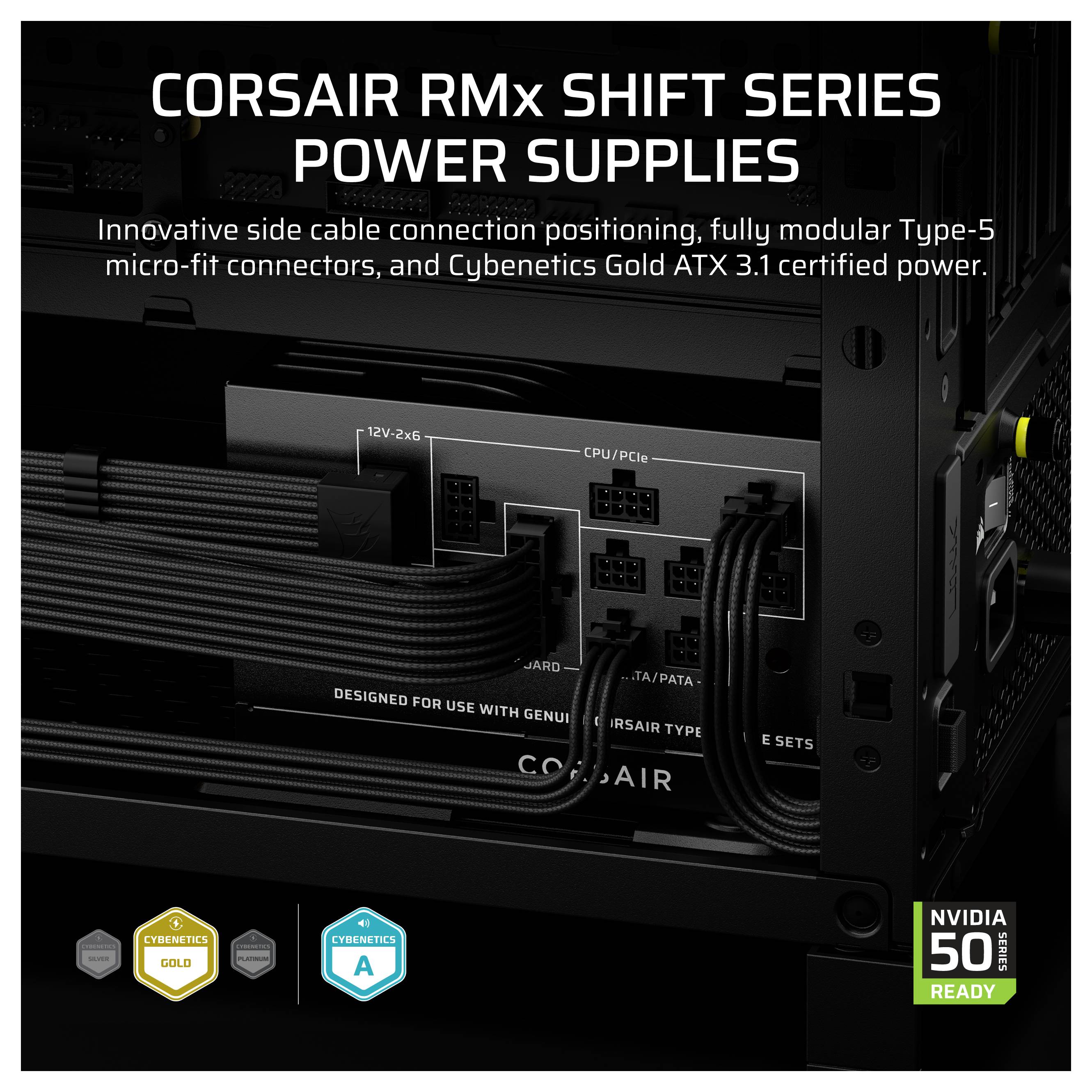 Corsair RM1000x SHIFT PC Netzteil 1000W ATX 80PLUS® Gold
