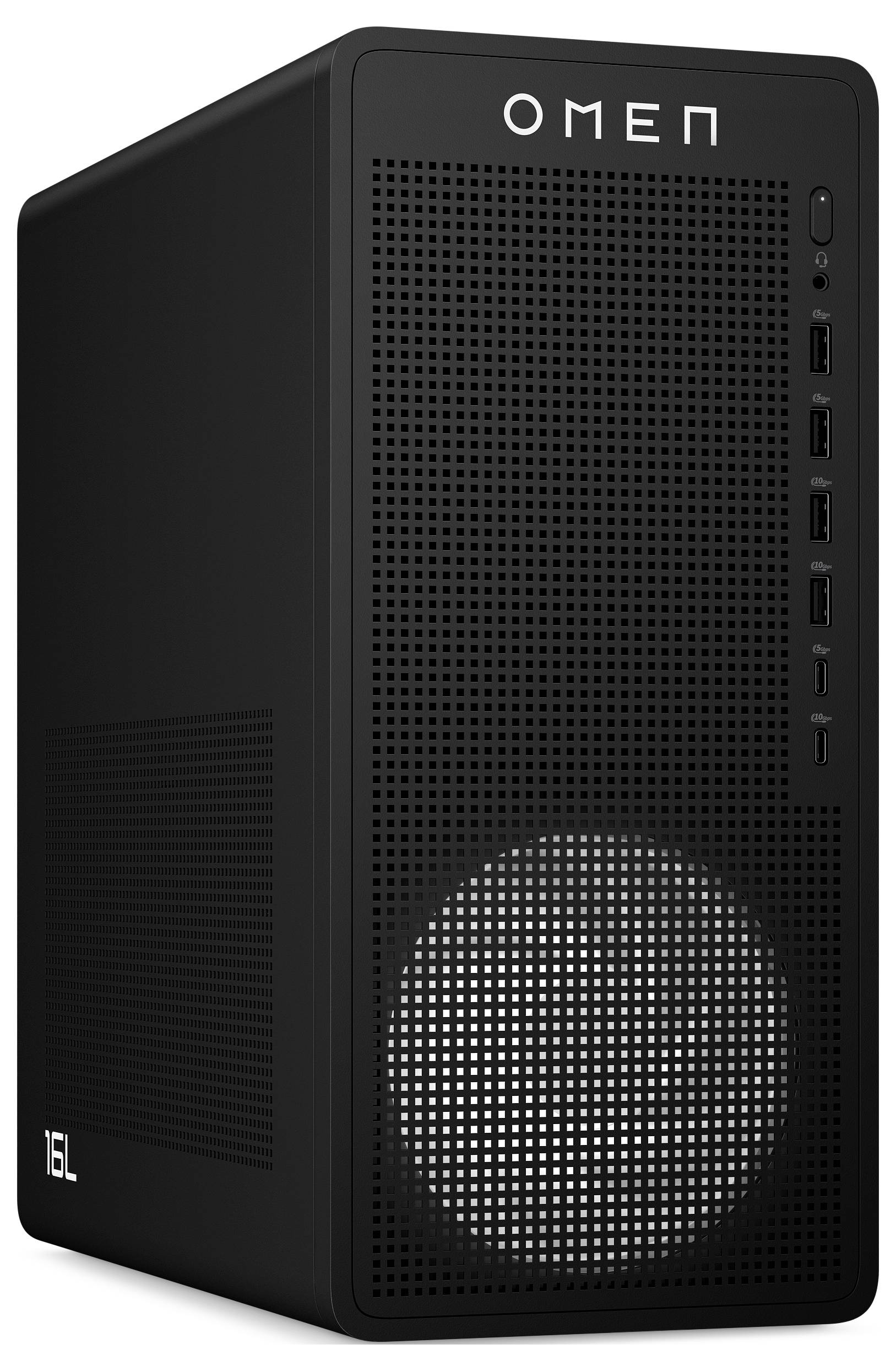 HP Gaming PC OMEN 16L TG03-0271ng AMD Ryzen 7 8700F 5GHz 16GB RAM 512GB SSD AMD Radeon Graphics Nvidia GeForce RTX 5060 GDDR7 Win