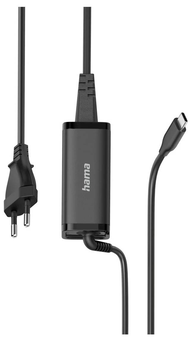 Kabelsalat-freier Netzteil mit europäischem Stecker, mit der Bezeichnung „Hama