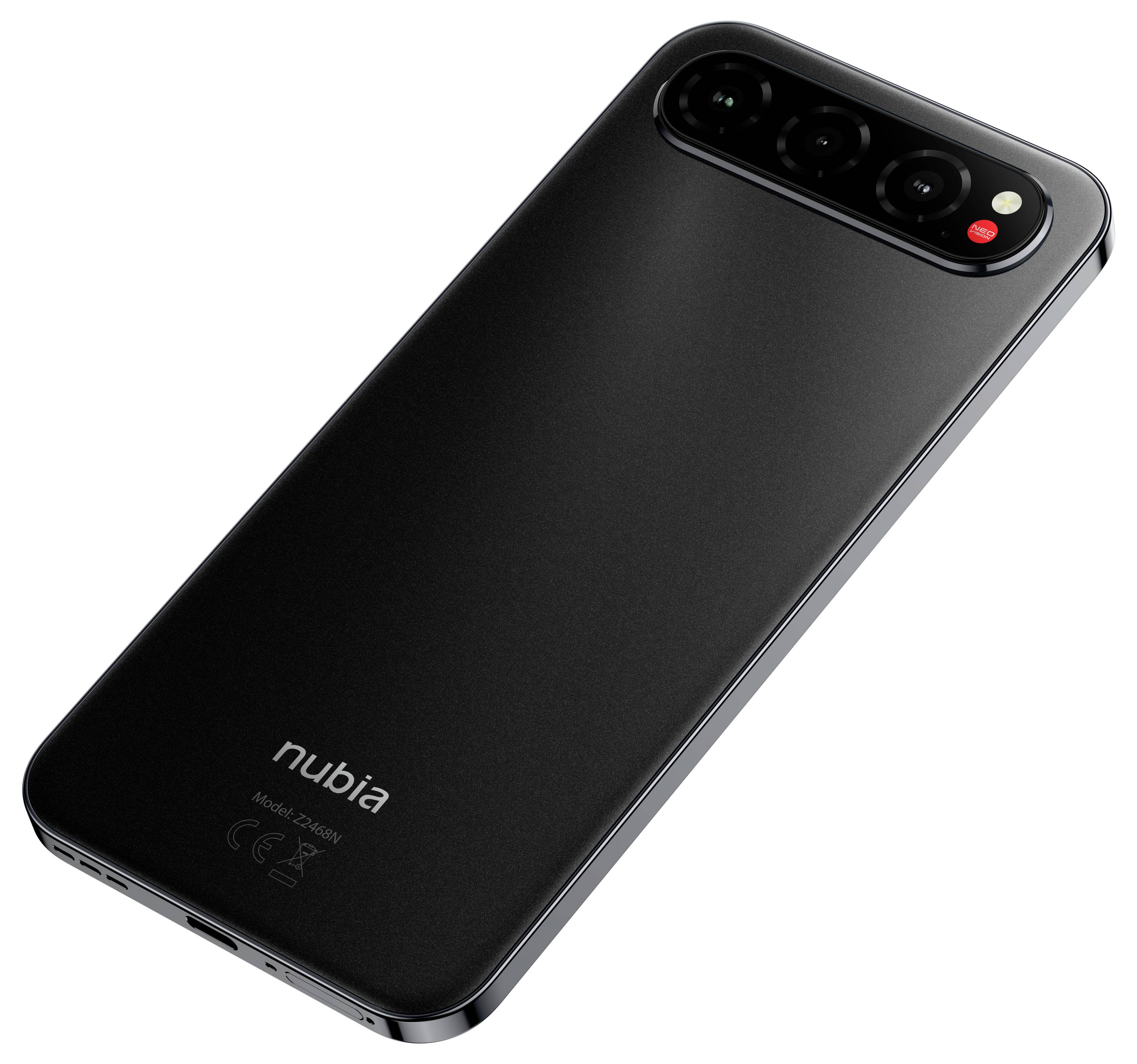 ZTE Nubia Air 256 GB Schwarz EEK B (A - G) 17.2 cm (6.78 Zoll) Smartphone