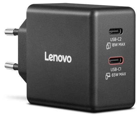 Lenovo G0A6065BEU USB Ladegerät 45 W, 18W 2x USB-C® Schwarz Steckdose, Innenbereich GaN