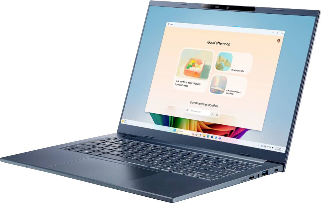 Acer Notebook A14-11M-X7MH 35.6 cm (14 Zoll) WUXGA Qualcomm® Snapdragon™ X X1-26-100 16 GB RAM 512 GB SSD Deutsch, QWERTZ Qualcomm Qualcomm® Adr