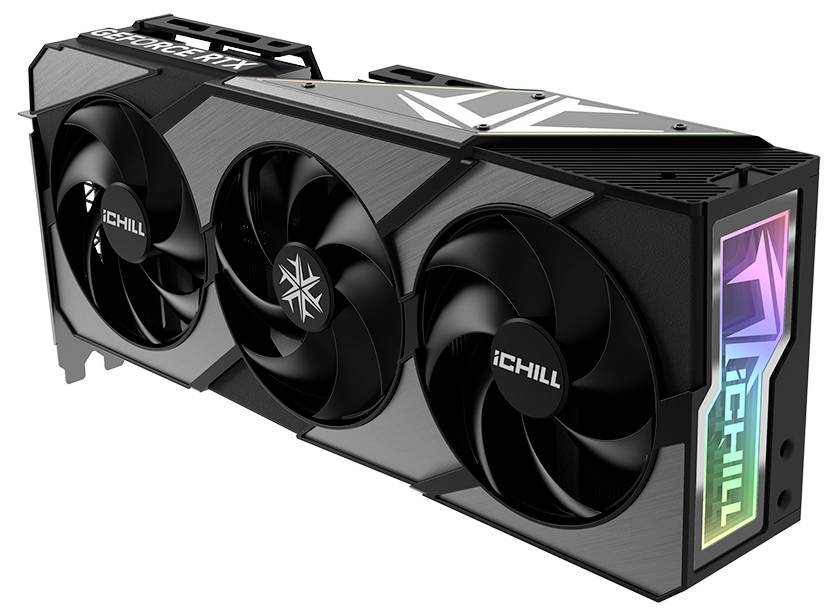 Inno 3D Grafikkarte Nvidia GeForce RTX 5070 INNO3D GeForce RTX™ 5070 iCHILL X3 12 GB GDDR7-VRAM HDMI® 2.1, DisplayPort NVIDIA G-Sync, Vulkan