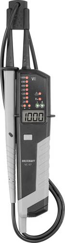 VOLTCRAFT VC-57 Zweipoliger Spannungsprüfer 12-1000 V AC / 1500 V DC