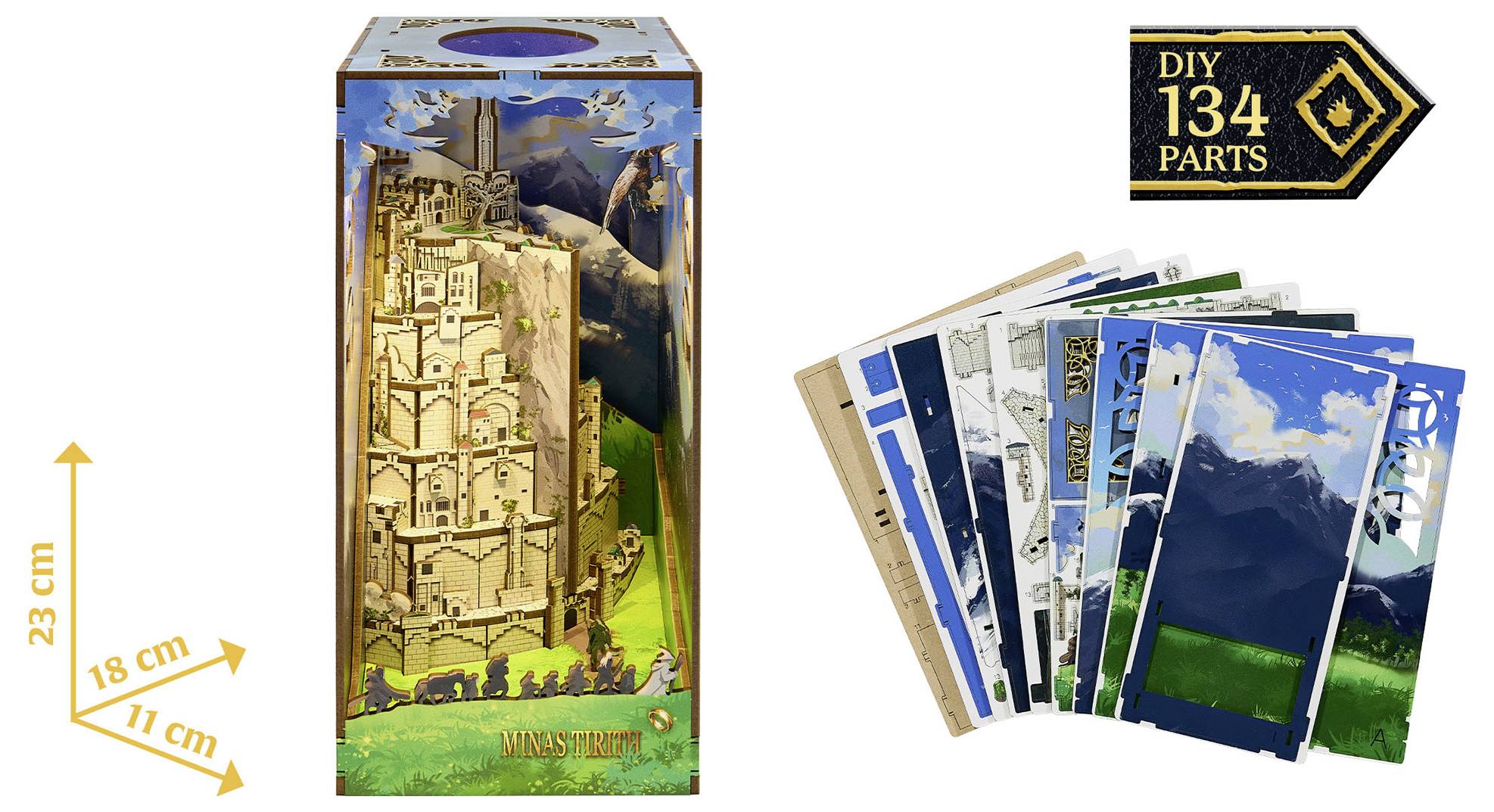 Revell 00536 Tiny Adventures - Lord of the Rings "Minas Tirith" Bausatz