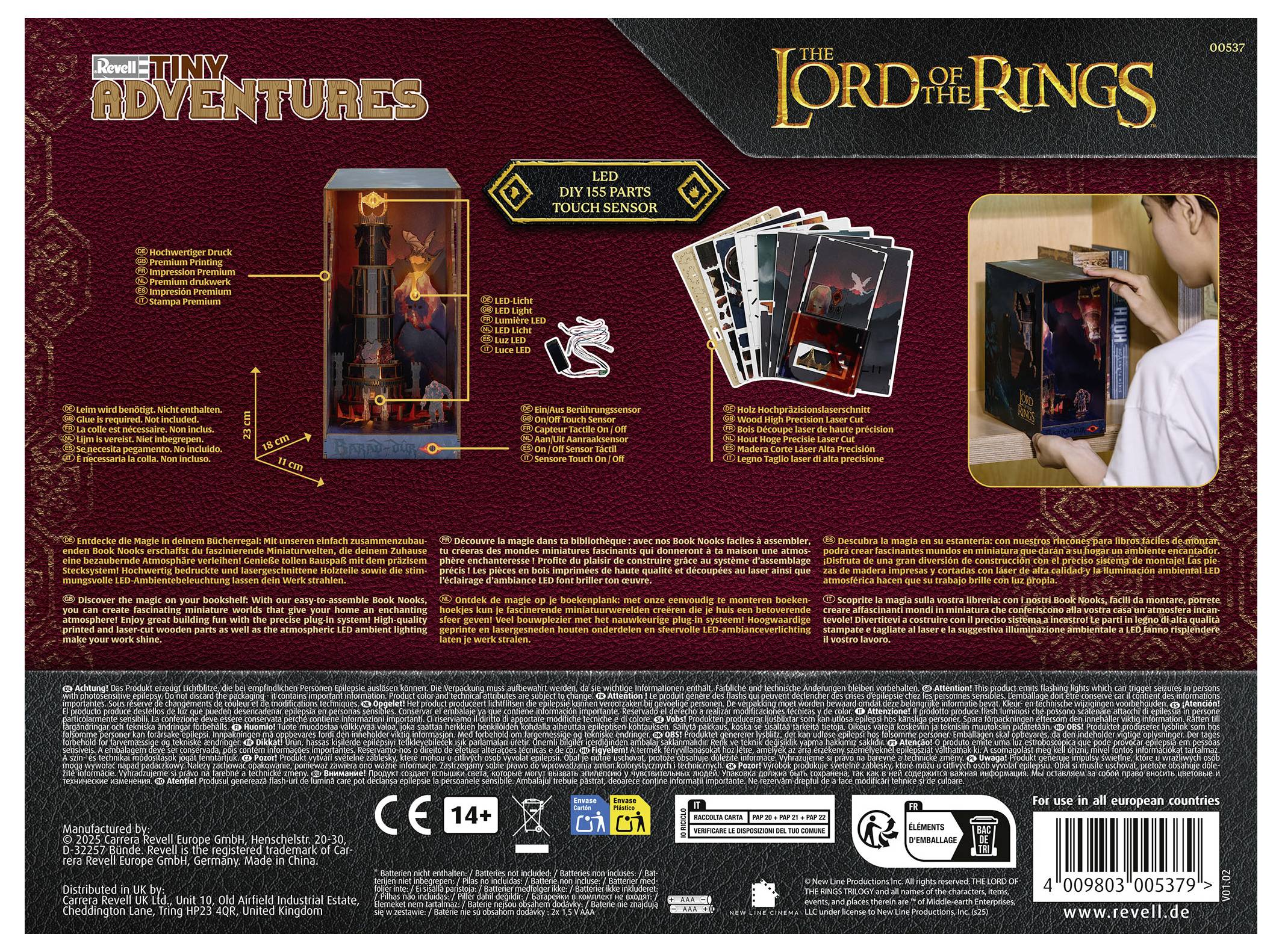 Revell 00537 Tiny Adventures - Lord of the Rings "Barad-Dûr" Bausatz