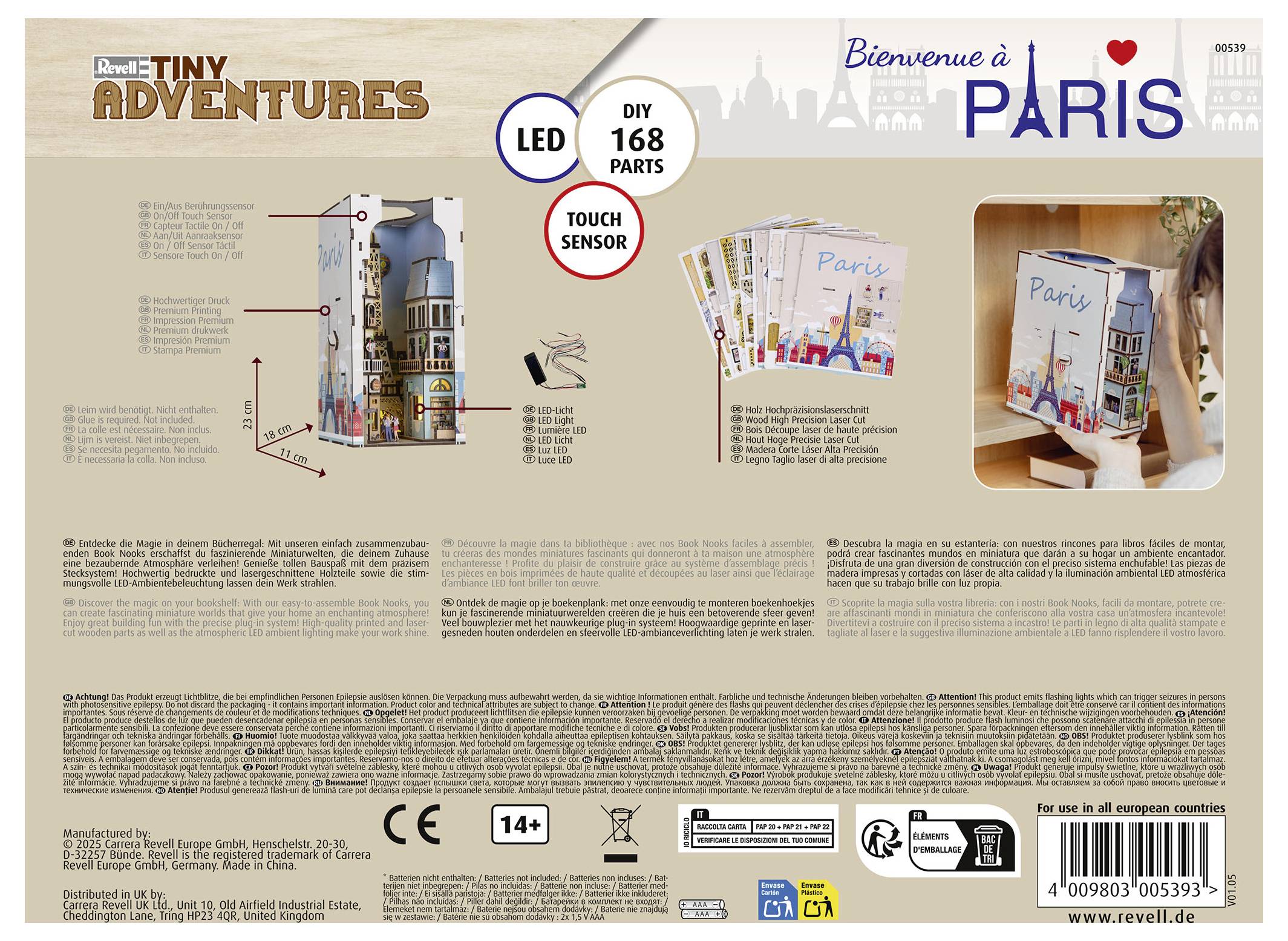 Revell 00539 Tiny Adventures "Paris" Bausatz