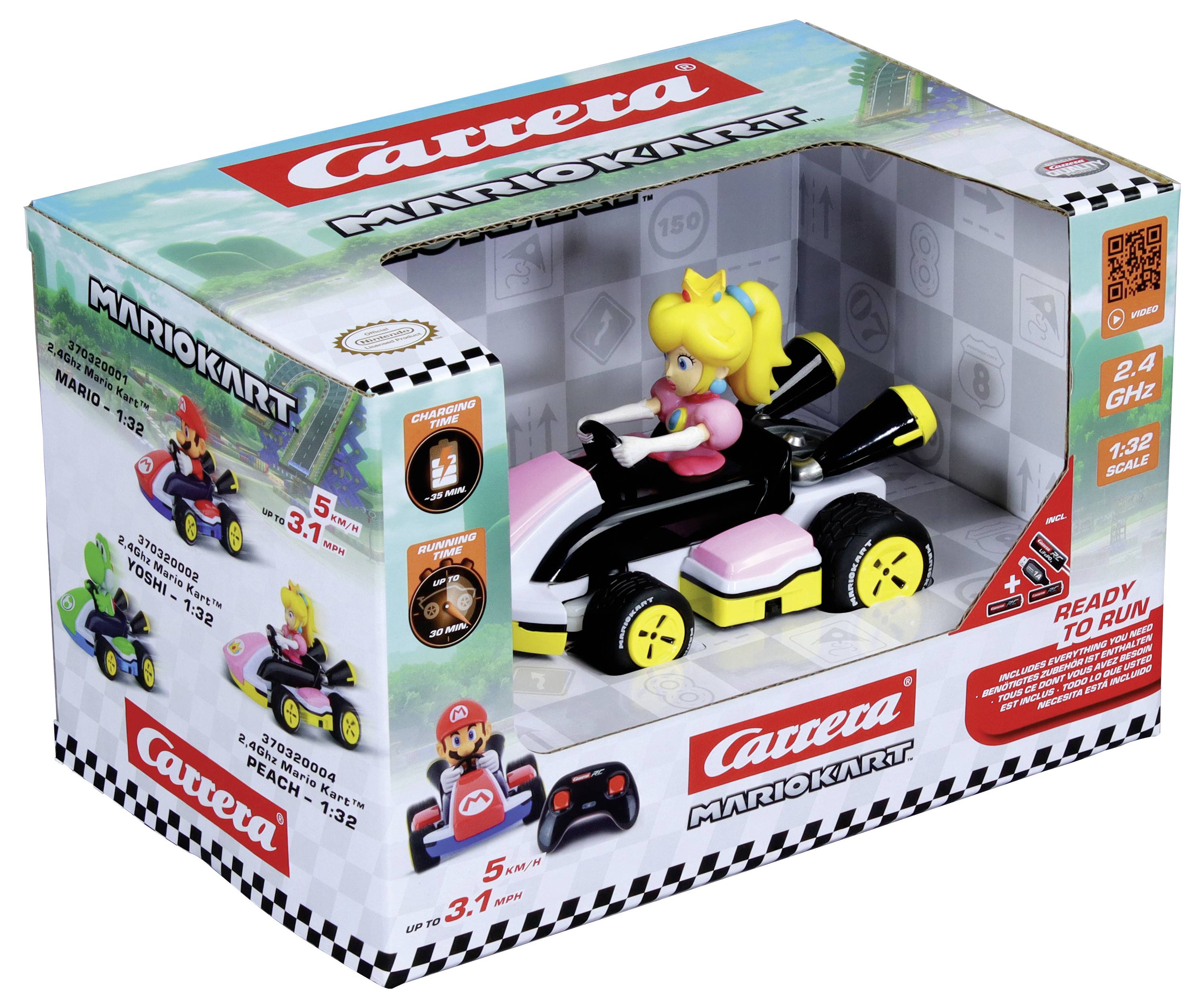 Carrera 370320004 1:32 RC Modellauto inkl. Akku und Ladekabel, inkl. Batterien