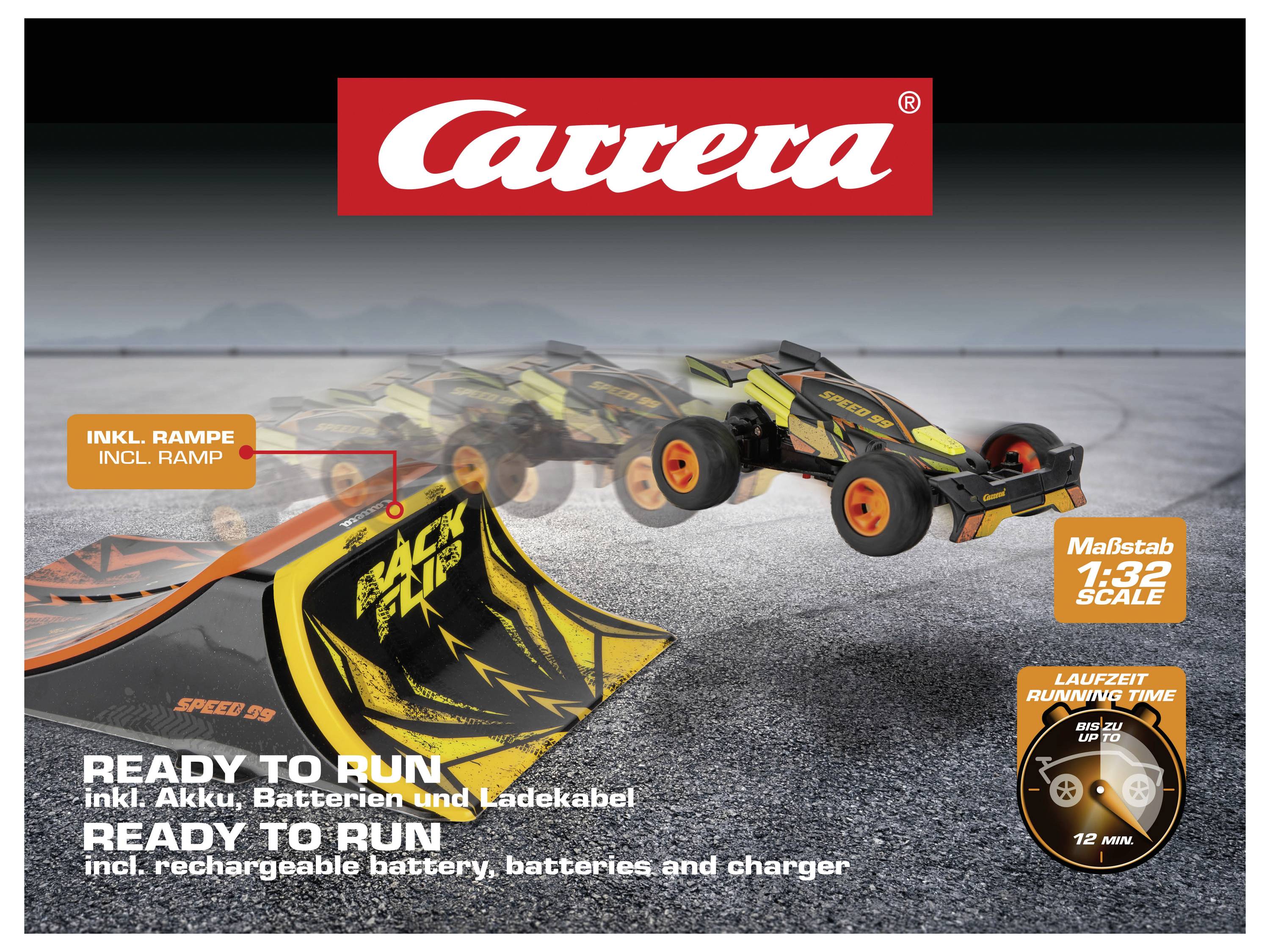 Carrera 370320010 1:32 RC Modellauto inkl. Akku und Ladekabel, inkl. Batterien
