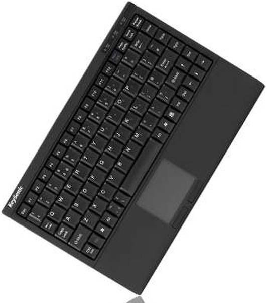 Keysonic ACK-540U+ (US) Kabelgebunden Tastatur US-Englisch, QWERTY Schwarz