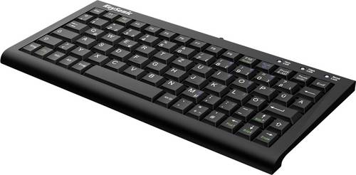 Keysonic ACK-3401U (UK) Kabelgebunden Tastatur UK-Englisch, QWERTY Schwarz