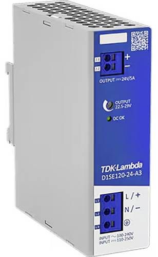 TDK-Lambda D1SE120-24-A3 Hutschienen-Netzteil (DIN-Rail) 120 W Inhalt 1 St.