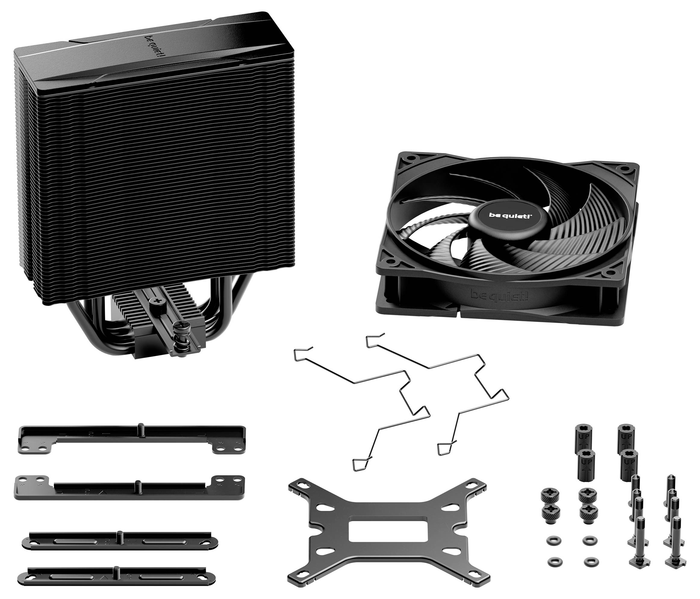 BeQuiet PURE ROCK 3 Black Chipsatz-Kühler mit Lüfter