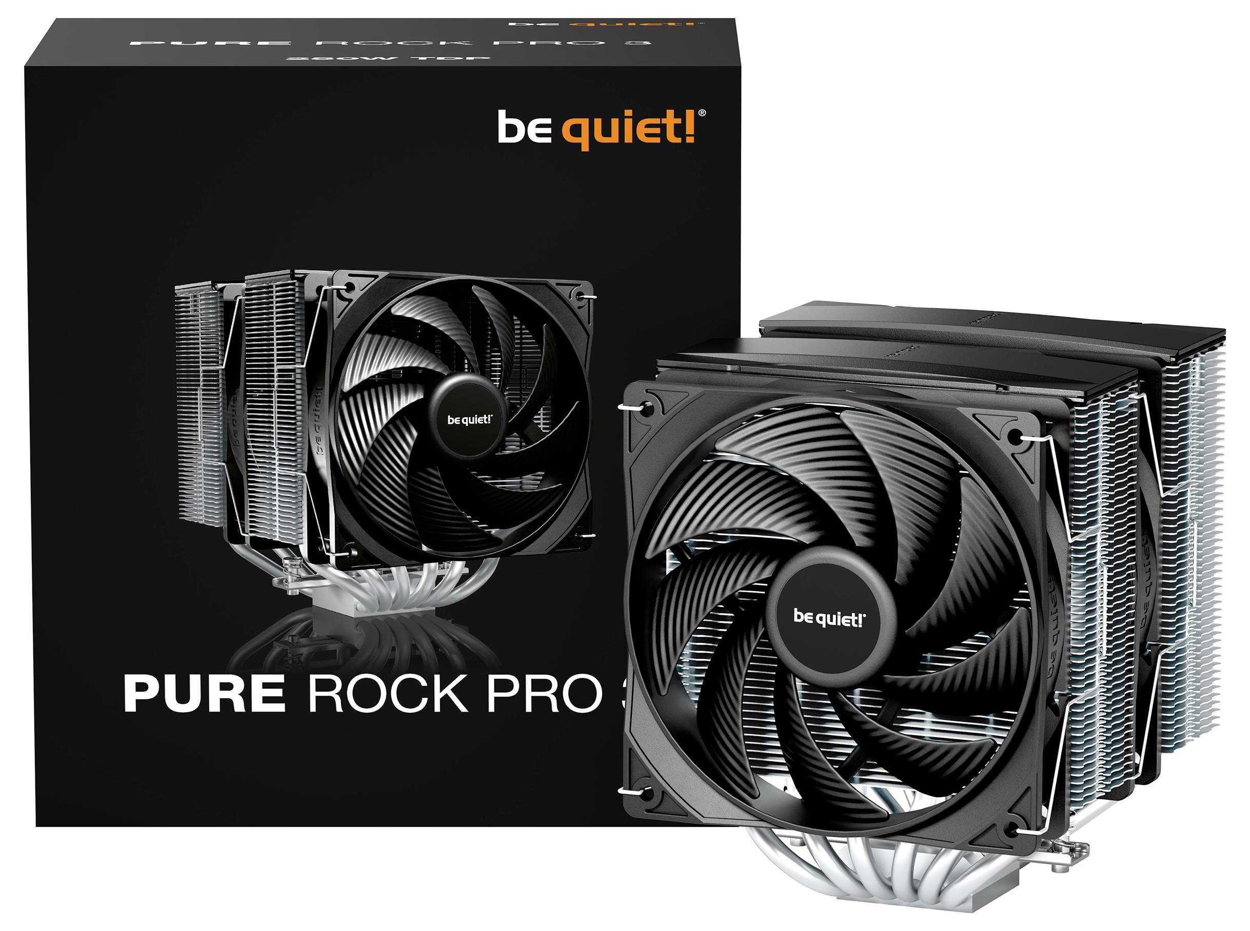 BeQuiet PURE ROCK PRO 3 CPU-Kühler mit Lüfter