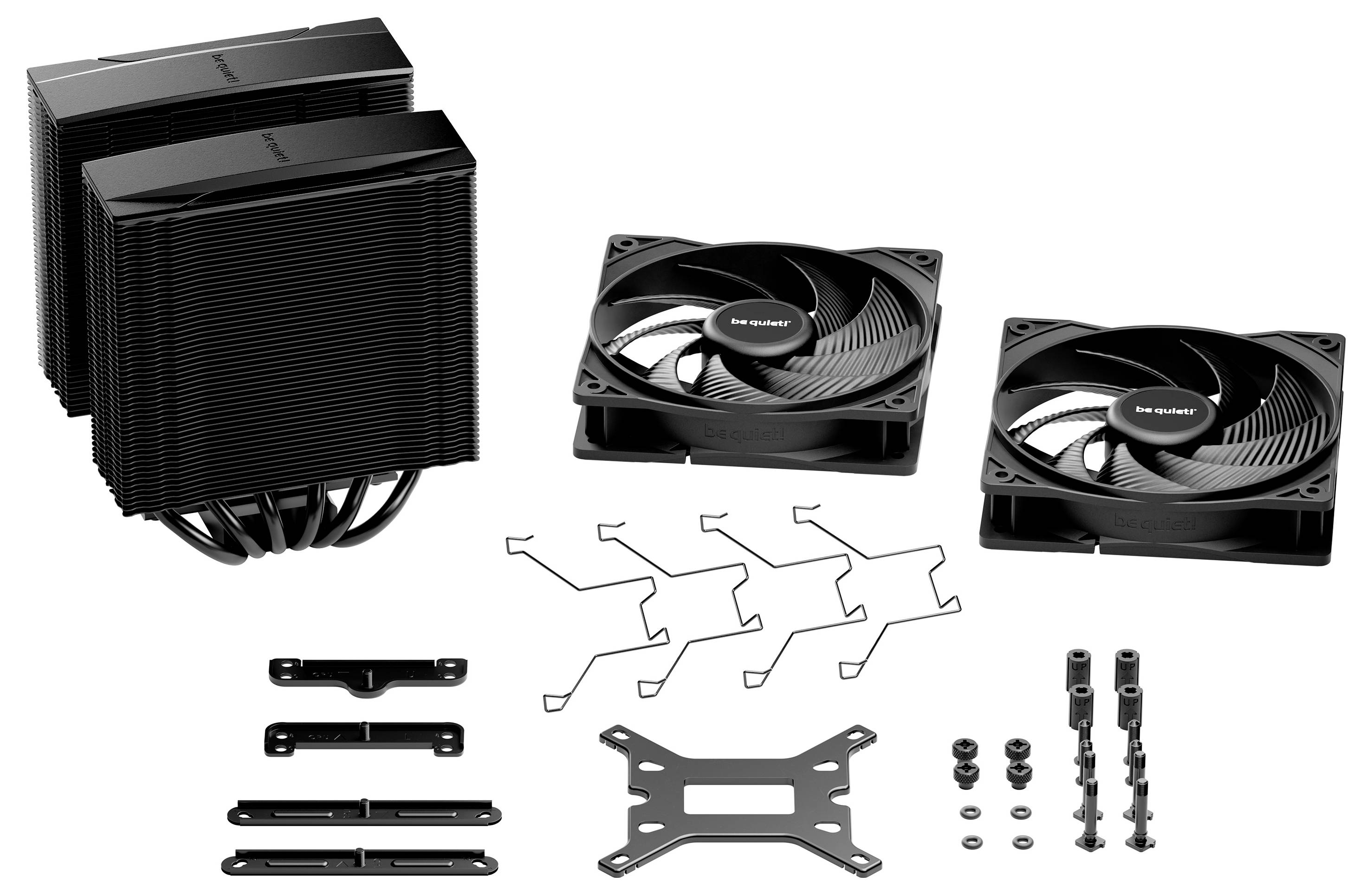 BeQuiet PURE ROCK PRO 3 Black CPU-Kühler mit Lüfter