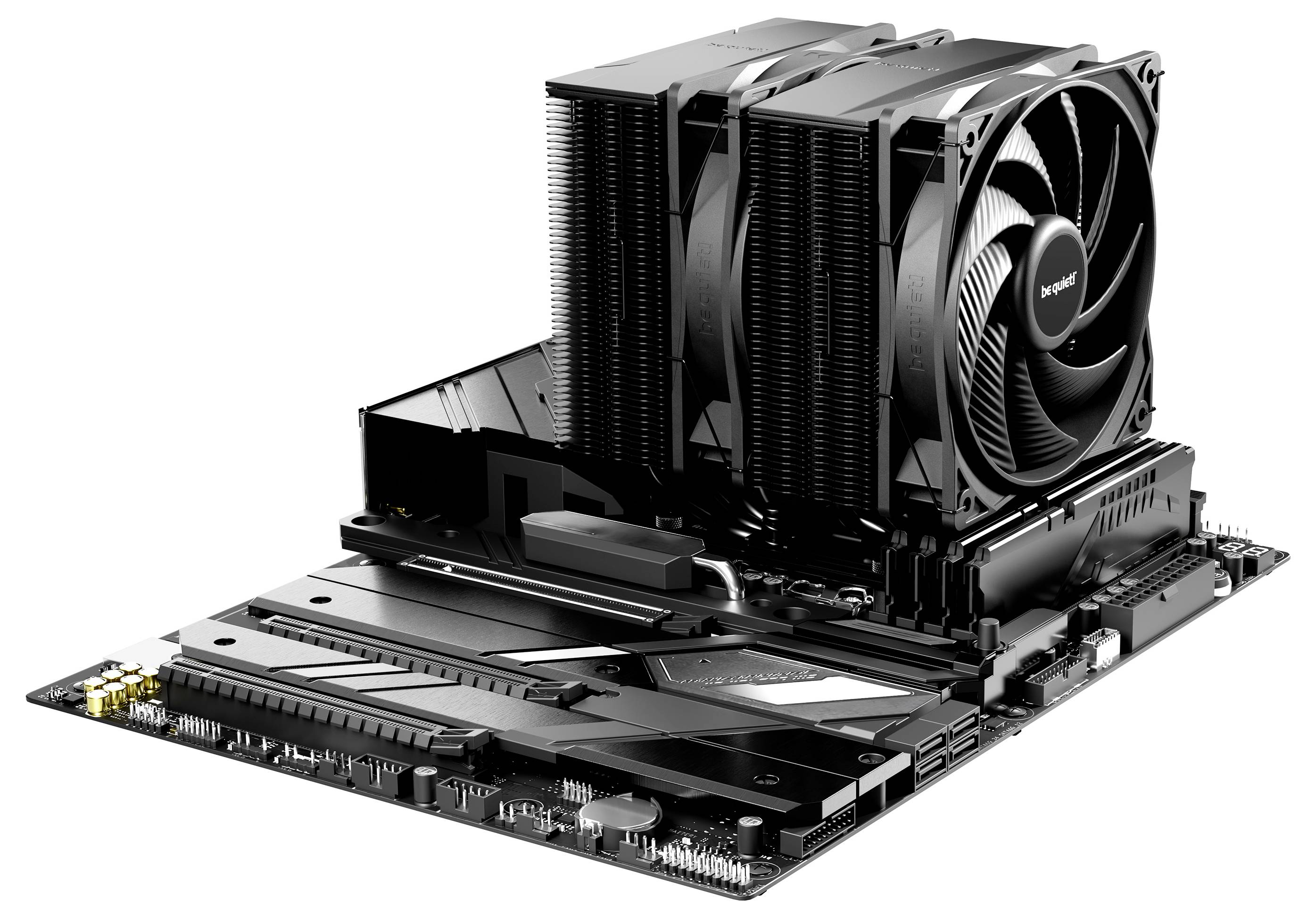 BeQuiet PURE ROCK PRO 3 Black CPU-Kühler mit Lüfter