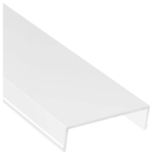 Eine Nahaufnahme einer silbernen und schwarzen Metallschiene, Teil eines Schiebetürsystems, die die ineinandergreifenden Komponenten und das Design hervorhebt.