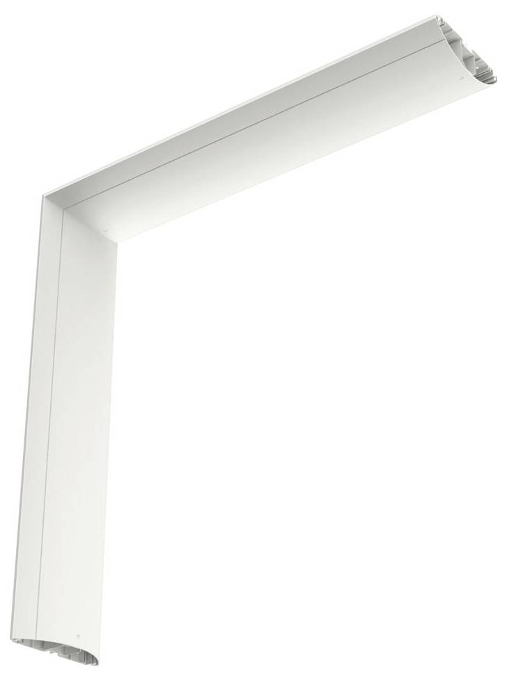 Ein Stahlkabel mit verschiedenen Metallverbindern und Beschlägen, die in einer Reihe daneben angeordnet sind.