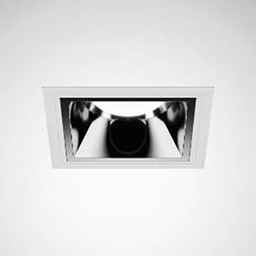 Eine rechteckige Metallplatte mit drei Ausschnitten wird zusammen mit einem weiteren Metallteil gezeigt, wahrscheinlich eine Abdeckung für ein elektrisches oder Datenpanel.