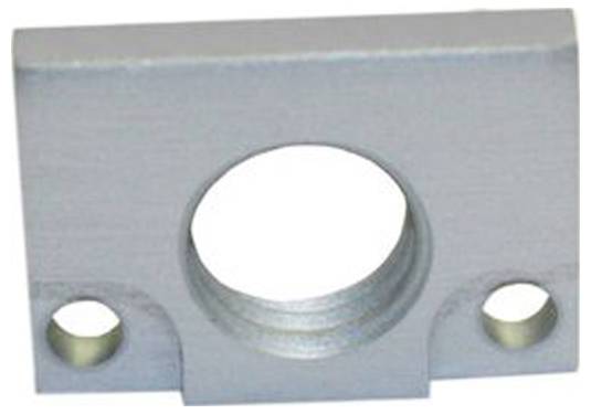 Weiße Kunststoff-Eckleiste, L-förmig, typischerweise verwendet zum Abschluss von Kanten oder Ecken in Bau- oder DIY-Projekten.