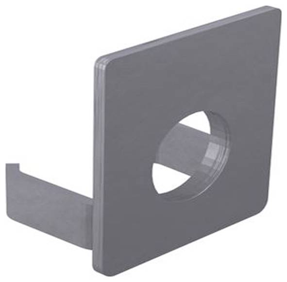 Ein rechteckiger Metall-Deckenluftverteiler mit schlankem, flachem Design, der zur Steuerung und Richtungsführung des Luftstroms in HVAC-Systemen verwendet wird.