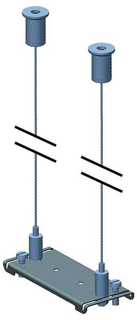 RIDI 0204342 Seilabhängung ZSP-E LF-T16-S 1St.