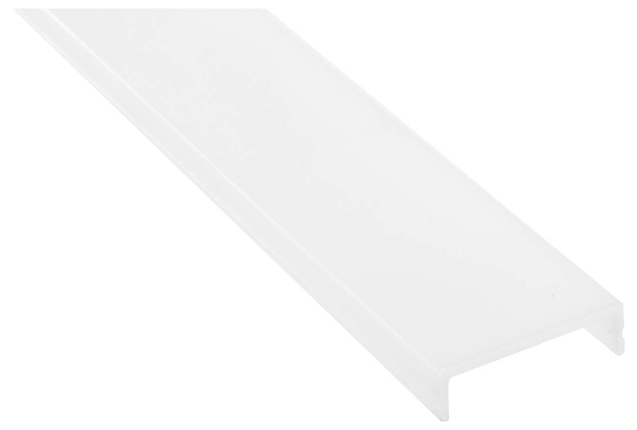 Eine schlanke, moderne lineare LED-Leuchte mit schwarzer und weißer Oberfläche, die für die Deckenmontage im Innenbereich konzipiert ist.