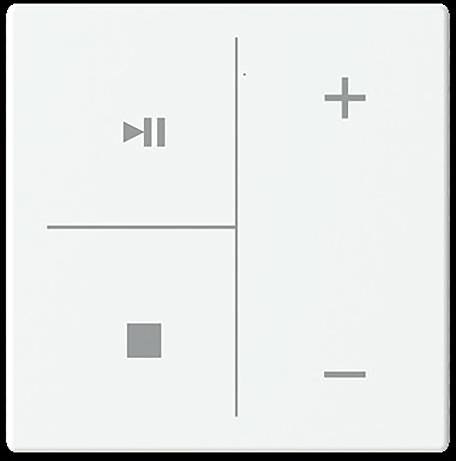 Ein vertikaler, brauner rechteckiger Rahmen mit vier gleichmäßig verteilten quadratischen Öffnungen, jede mit schwarzer Umrandung.