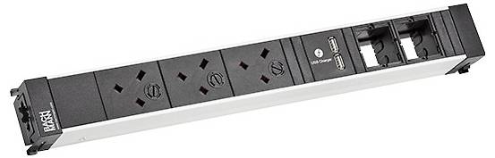 Bachmann 9090058 Einbau-Steckdosenleiste 1St.