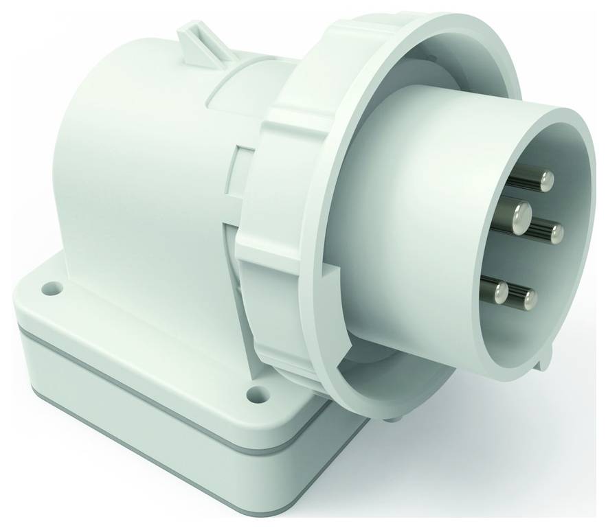 Eingebaute Deckenleuchte mit quadratischem Metallrahmen und zentraler kreisförmiger Linse.