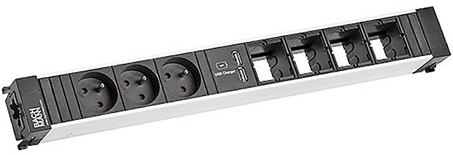 Bachmann 9090060 Einbau-Steckdosenleiste 1St.