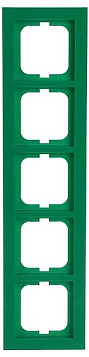 Eine viergängige Holzlichtschaltertafel mit leeren Schlitzen für Schalter, vertikal ausgerichtet. Das Holz hat eine dunkle, polierte Oberfläche.