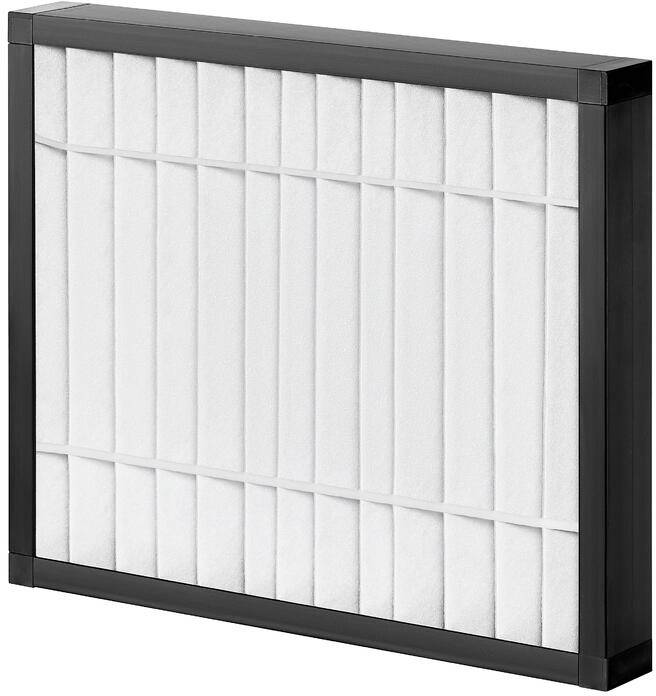 Eine weiße, rechteckige PVC-Kabelwanne, die für die Kabelführung verwendet wird, auf einfachem Hintergrund dargestellt.