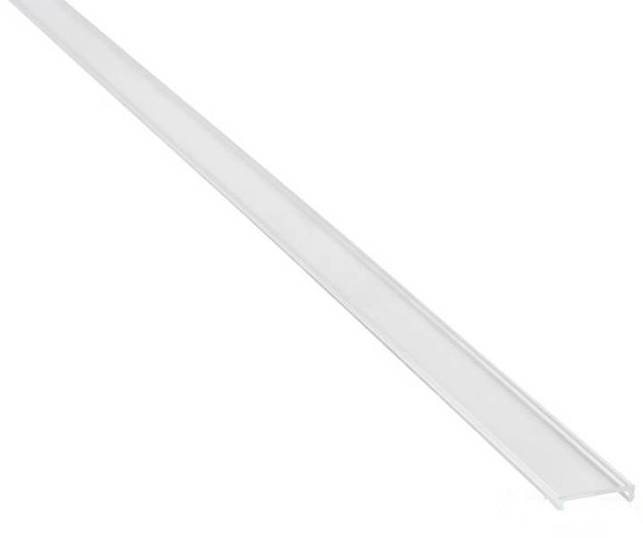 Eine klare Polycarbonat-V-förmige LED-Leuchtenabdeckung mit stromlinienförmigem Design, die die Lichtverteilung und den Schutz von LED-Leuchten verbessert.