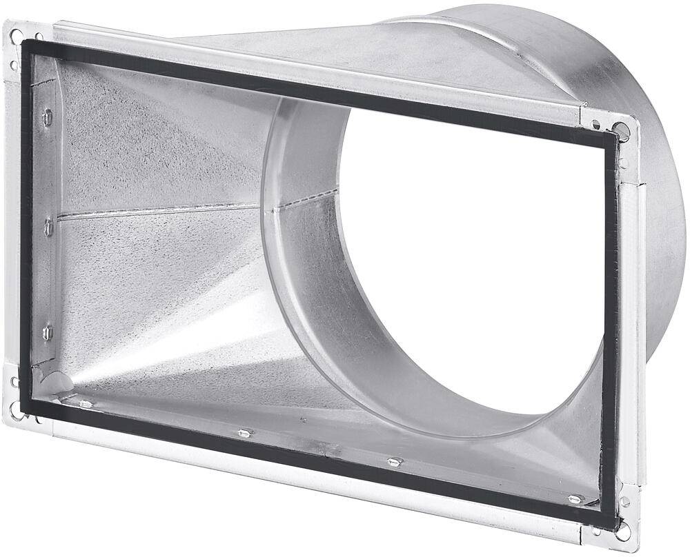 Kreisförmige LED-Deckenleuchte mit minimalem Design vor einem schlichten weißen Hintergrund.