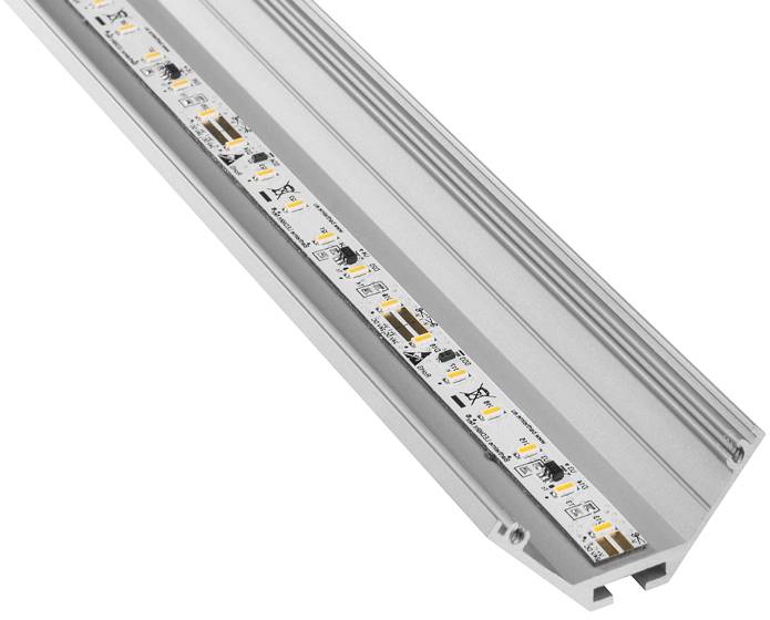 Ein flexibler rechteckiger Kanalverbinder aus Metall und Stoff, der in HLK-Systemen verwendet wird, um Vibrationen und Lärm zu reduzieren.