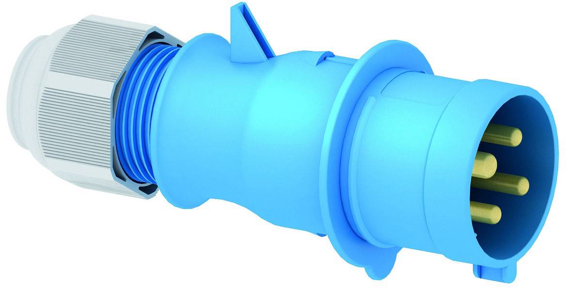 Eine rechteckige, hellgraue Metallbox mit Befestigungslöchern und Öffnungen auf einfachem weißem Hintergrund.