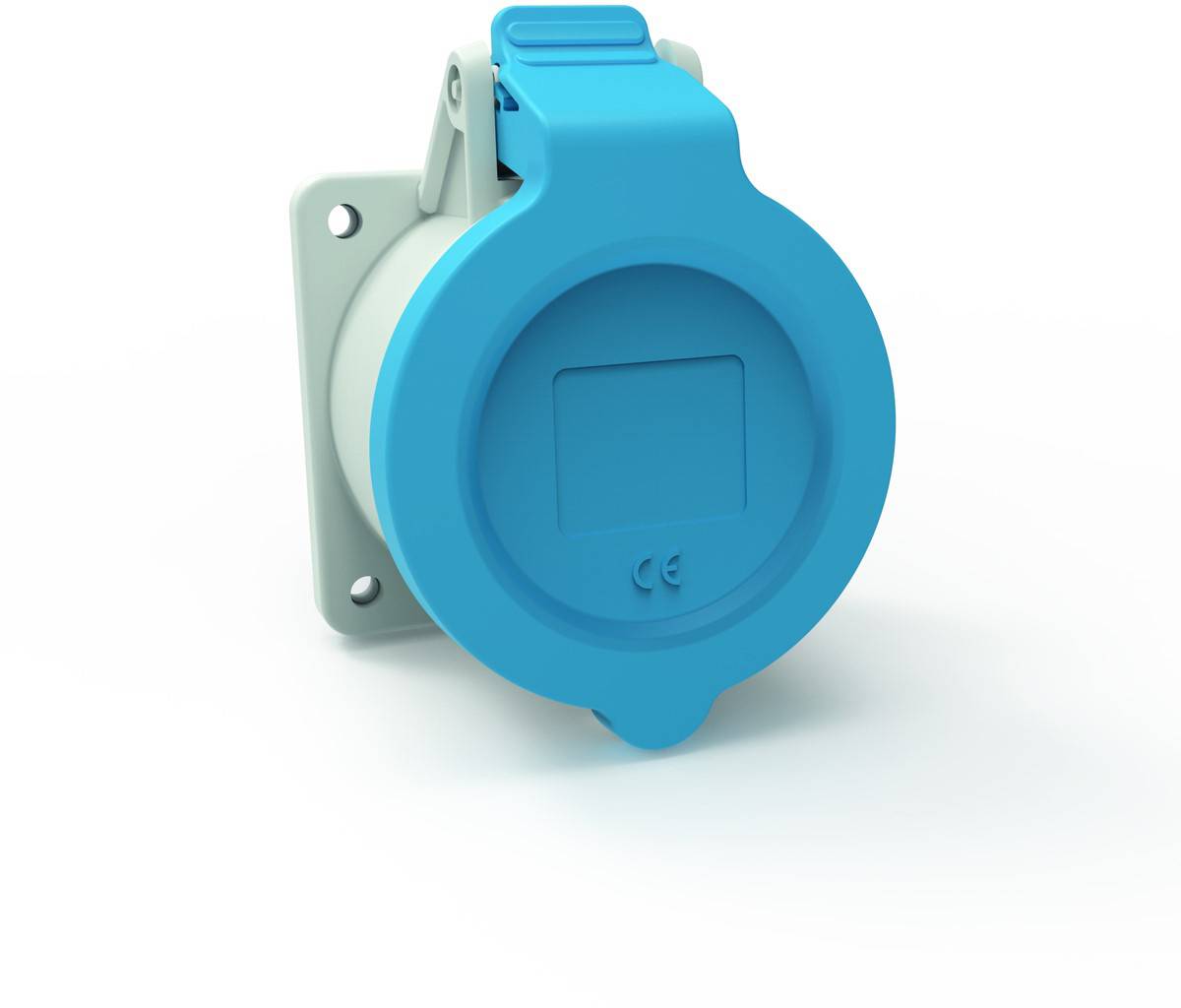 Ein blauer Notizbucheinband 