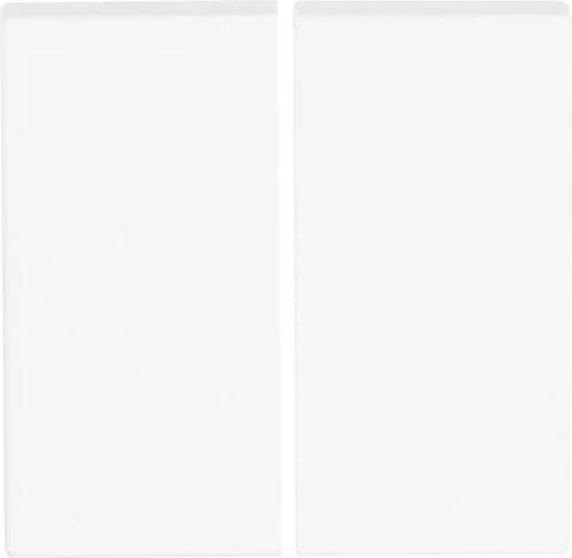 Zwei aneinander grenzende weiße Rechtecke mit dünnen Rahmen, die ein sauberes und minimalistisches Erscheinungsbild schaffen.