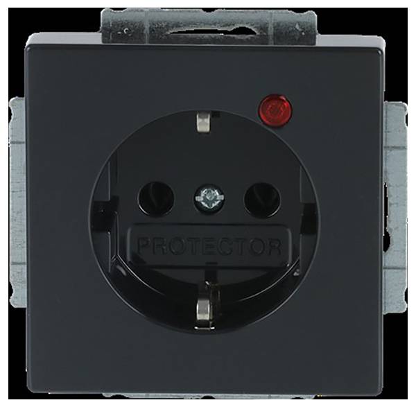Ein beiger Lichtschalter mit zwei rechteckigen Tasten nebeneinander zur Steuerung von elektrischen Geräten.