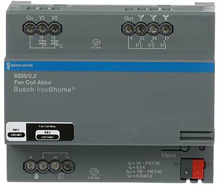 „Busch-free@home Fan Coil Aktor 6255/2.3