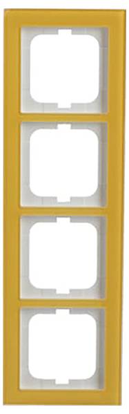 Ein dekorativer Lichtschalter-Abdeckung für drei Schalter mit aufwendigem Blumenmuster in metallischen Tönen, geeignet für Innenräume im Vintage-Stil.