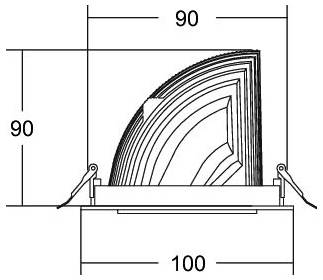 Brumberg 88242175DA 88242175DA LED-Deckenstrahler