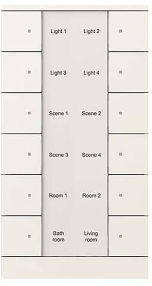 Busch-Jaeger 2CKA006330A0078 Bediengerät SB/U12.0.1-884