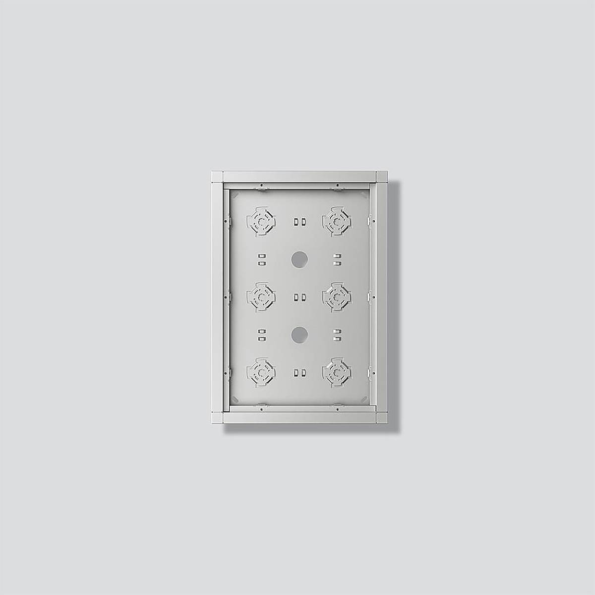 Elektrische Heizmatte in gerollter Konfiguration, die ein flaches Heizelement auf einer Netzrückseite zeigt. Ein schwarzes Kabel ist angebracht.