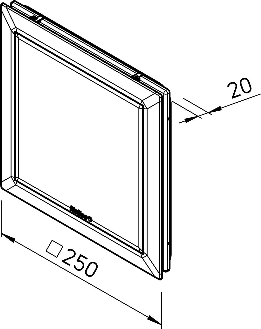 Helios Ventilatoren ELS NFC F black Ventilatoreinsatz