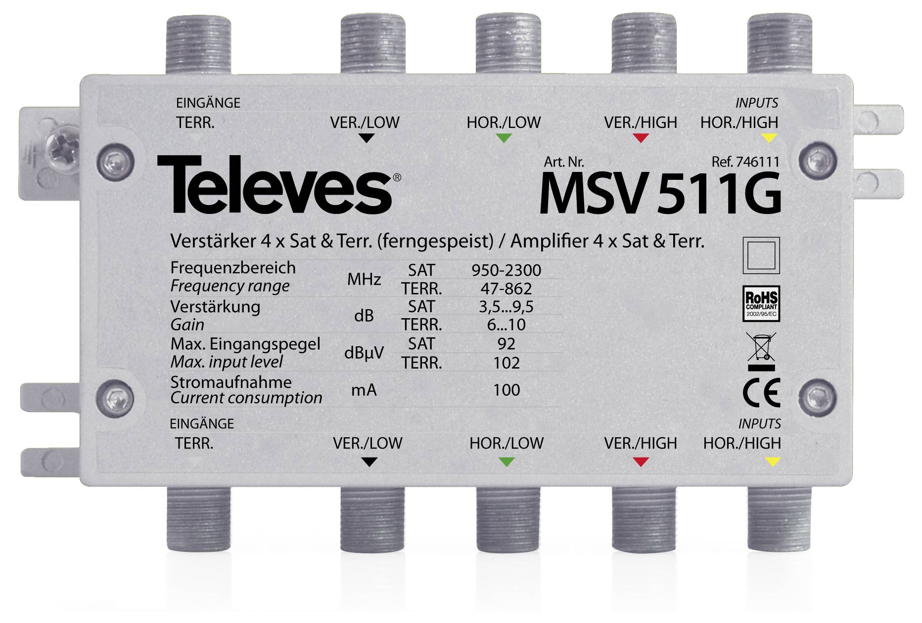 Televes MSV511G SAT-Verstärker