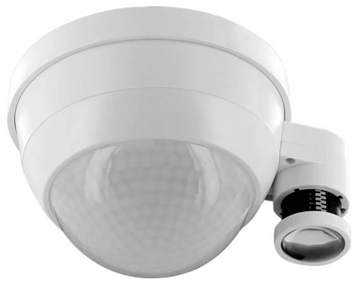 Ein metallisches Kabelständer hält ein transparentes, aufgerolltes Ethernet-Kabel. Beide Enden des Kabels haben transparente Stecker. Der Hintergrund ist grau.